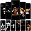 Anime Black Cover For Samsung Galaxy A52 A12 A32 A51 A21s A71 A13 A53 A22 A31 A72 A03 A02s A41 Black Phone Shell