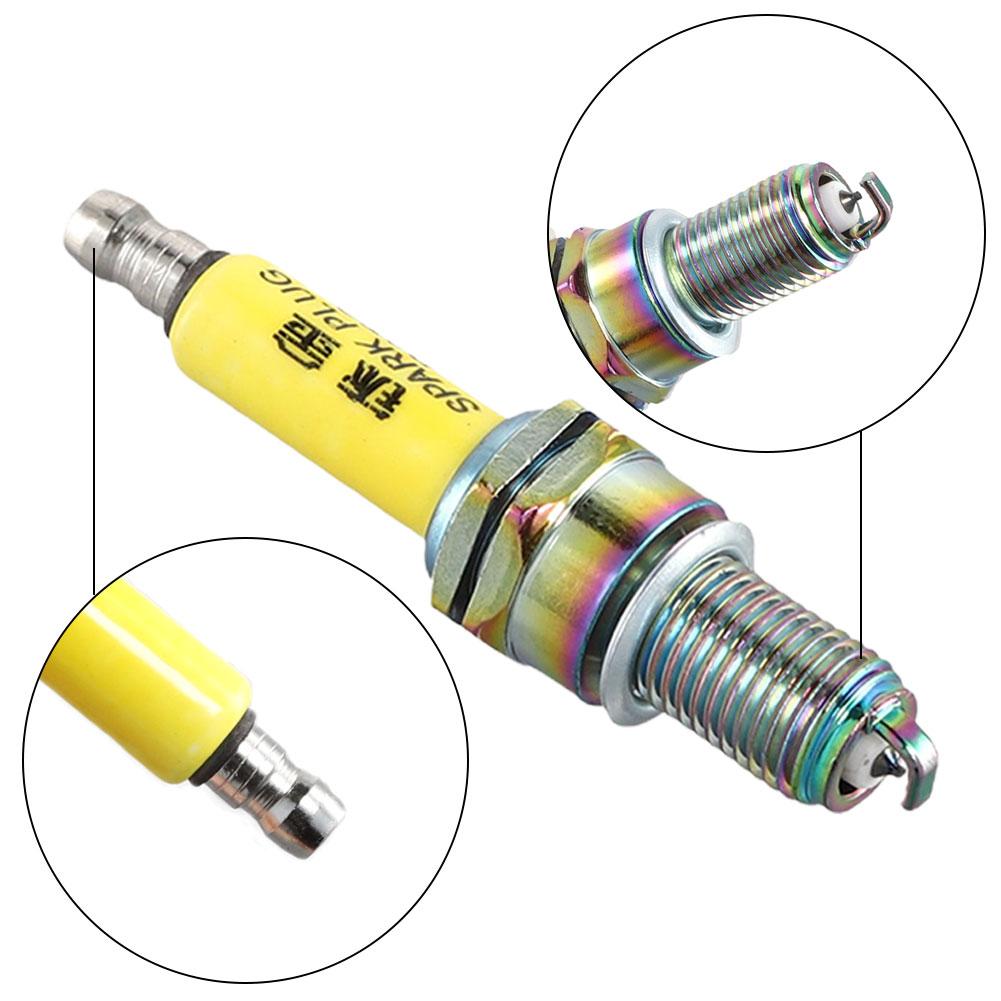 Мотоциклетная иридиевая свеча зажигания D8TC для вертикального двигателя серии CG 125cc 150cc 200cc 250cc Высокопроизводительная свеча зажигания