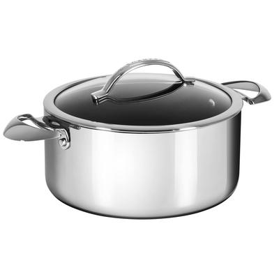 SCANPAN Кастрюля с двумя ручками Серебристый HaptIQ Голландская печь 6001252400 4.8 л 4.8 л