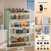 Beifu 5-Tier Carbon Steel Kitchen Storage Rack