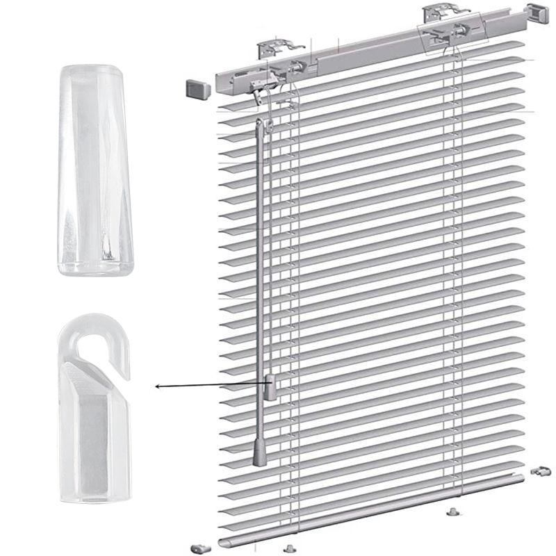 10 шт. разъем для палочки 7 мм, шестигранная палочка, жалюзи, алюминиевые жалюзи, пластиковые