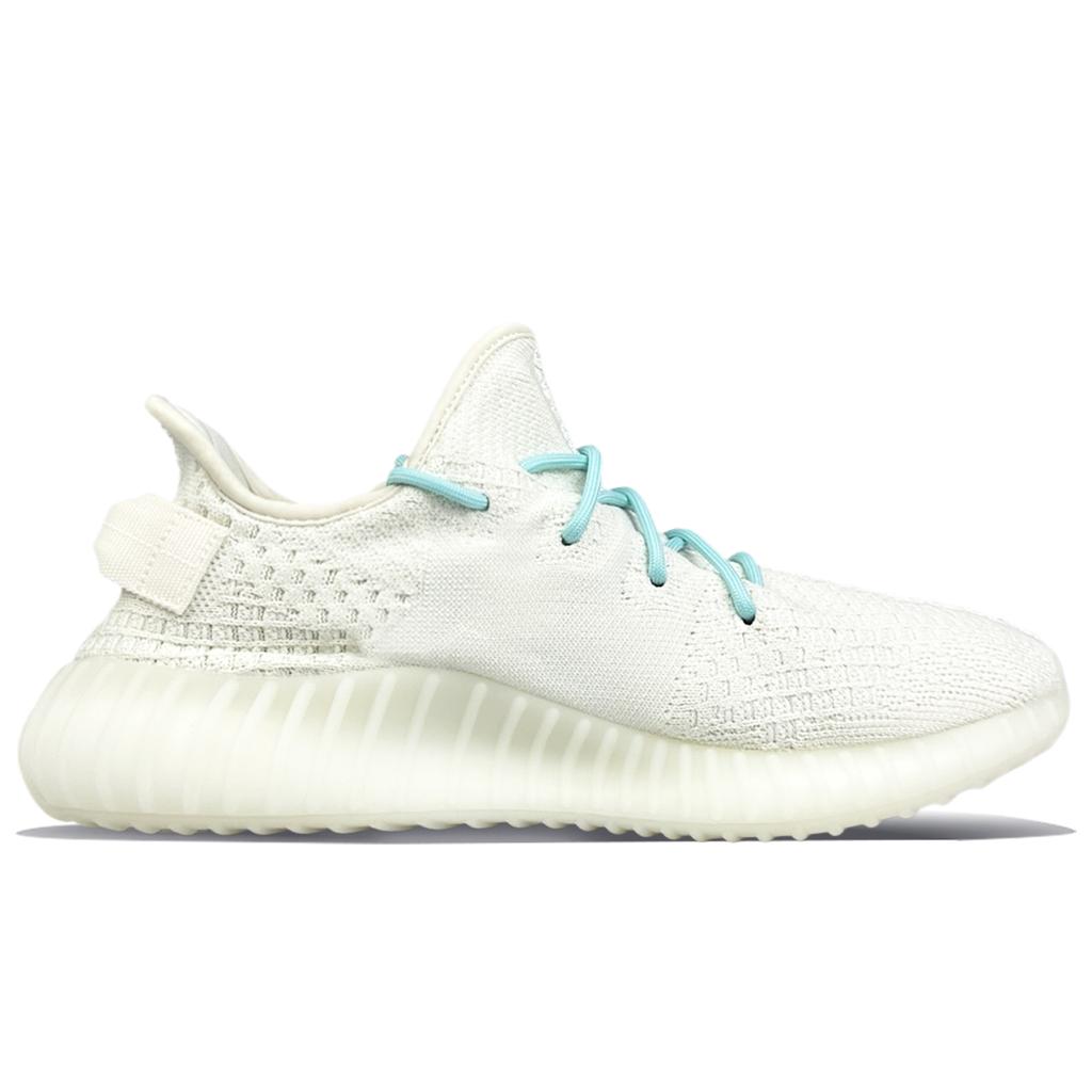 Adidas Оригиналы Yeezy Boost 350 V2 Устойчивые к истиранию Устойчивые к истиранию Низкие Повседневная Обувь Унисекс Белый Синий HQ6316(Команда401-)