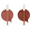 Матовая губная помада Juice Matte Luxe - Обогащенная витамином Е, Не размазывается, с Био-ретинолом, Технология блокировки влаги, SPF 15, Стойкая, Упаковка из 2 шт. (Природа