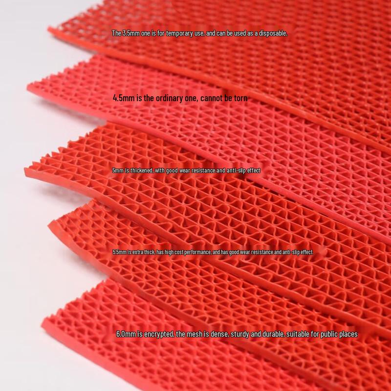 BYlj-136 PVC S-Type Anti-Slip Drainage Mat