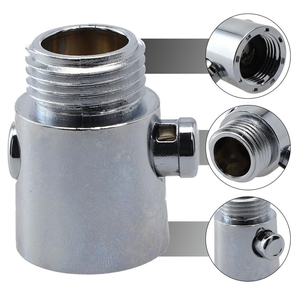 Shower Head Control Switch Flow Water Stop Valve Shower Heads One-Button Pause Water Controller Stop Valve Bathroom Accessories