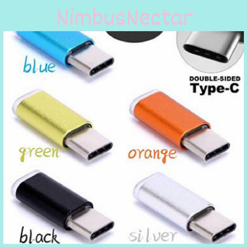 Премиум 3 шт. Металлический Micro USB на USB-C Type-C Синхронный Зарядный Адаптер для Бесшовного Подключения