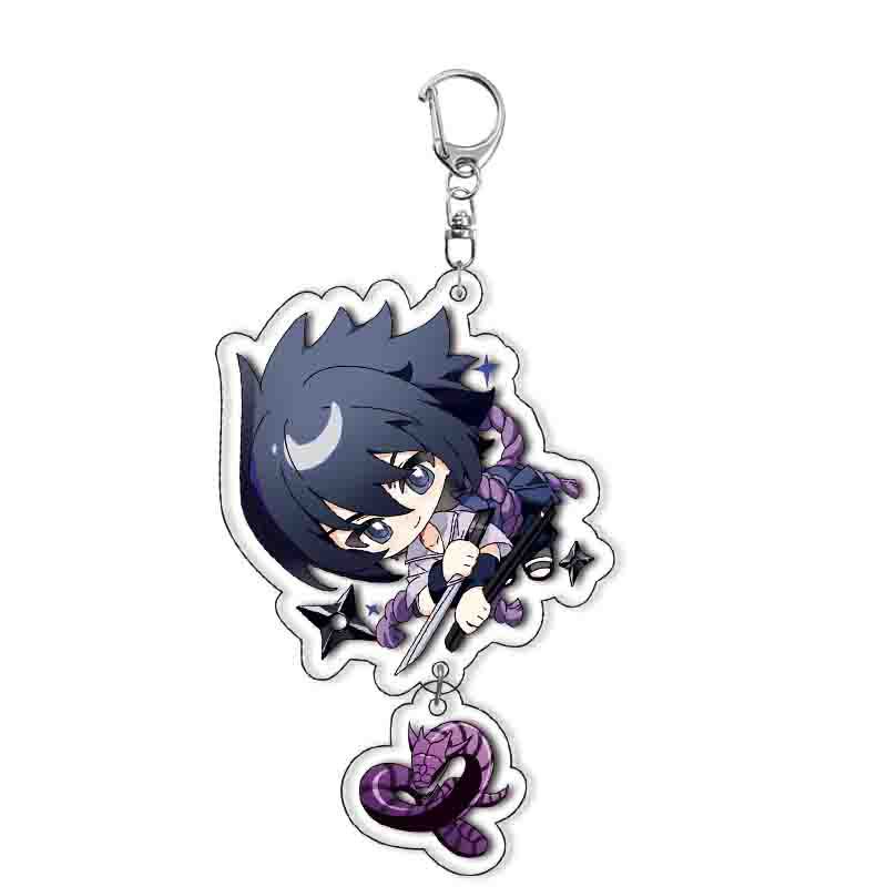 Аксессуары для акриловых брелоков Аниме Наруто Брелок для ключей с рисунком из мультфильма Узумаки Наруто