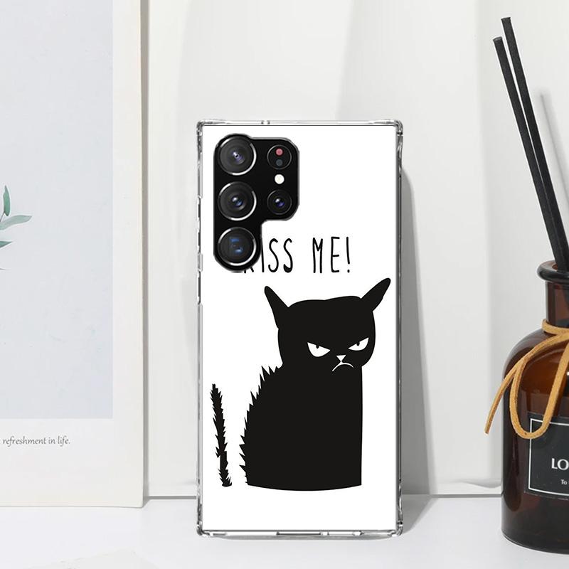 Cat Footprint Funny Paw Cute Phone Case For Samsung Galaxy S26 S25 Edge S24 FE S23 S22 Ultra S21 Plus S20 + Art Fundas Back Cove