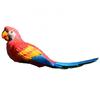 Resin Decor Craft Decoration Simulation Parrot Bird Sculpture Wall Hanging Garden Decoration
