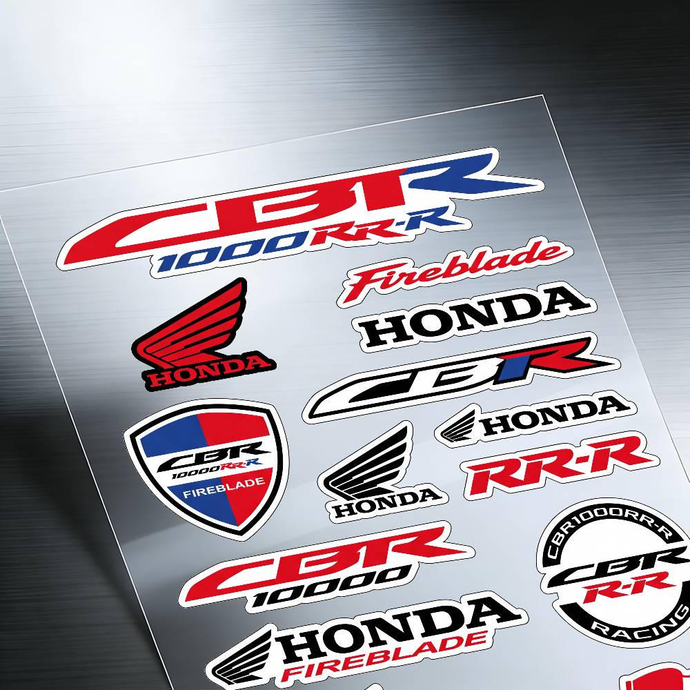 TMBCU1 ДЛЯ HONDA CBR1000RR-R Мотоциклетные Светоотражающие Наклейки Водонепроницаемые Наклейки для Шлема Скутера Топливного Бака Ящика для Инструментов Гонки