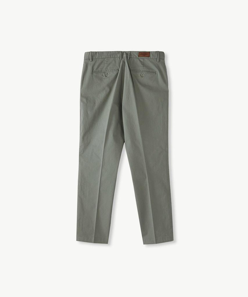 STCO Diems [Hidden Band] Bio-Washed Chino Pants_Khaki (Straight Fit)_Dpavz06Csk