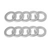 10PCS Oil Drain Plug Crush Washer Gaskets 14mm 94109-14000 For Honda / Acura