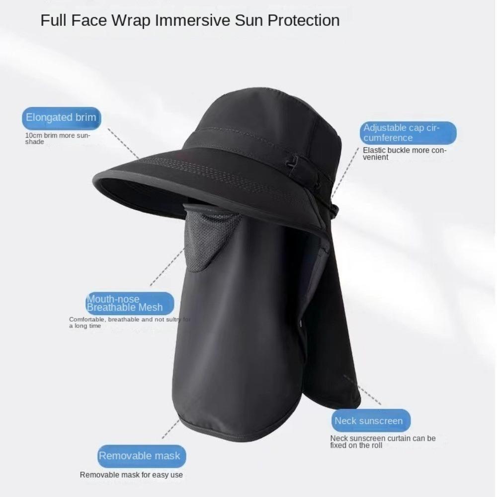 Панама с защитой от УФ-лучей, дышащая женская шляпа с отверстием для хвостика, новая шляпа рыбака, весна-лето