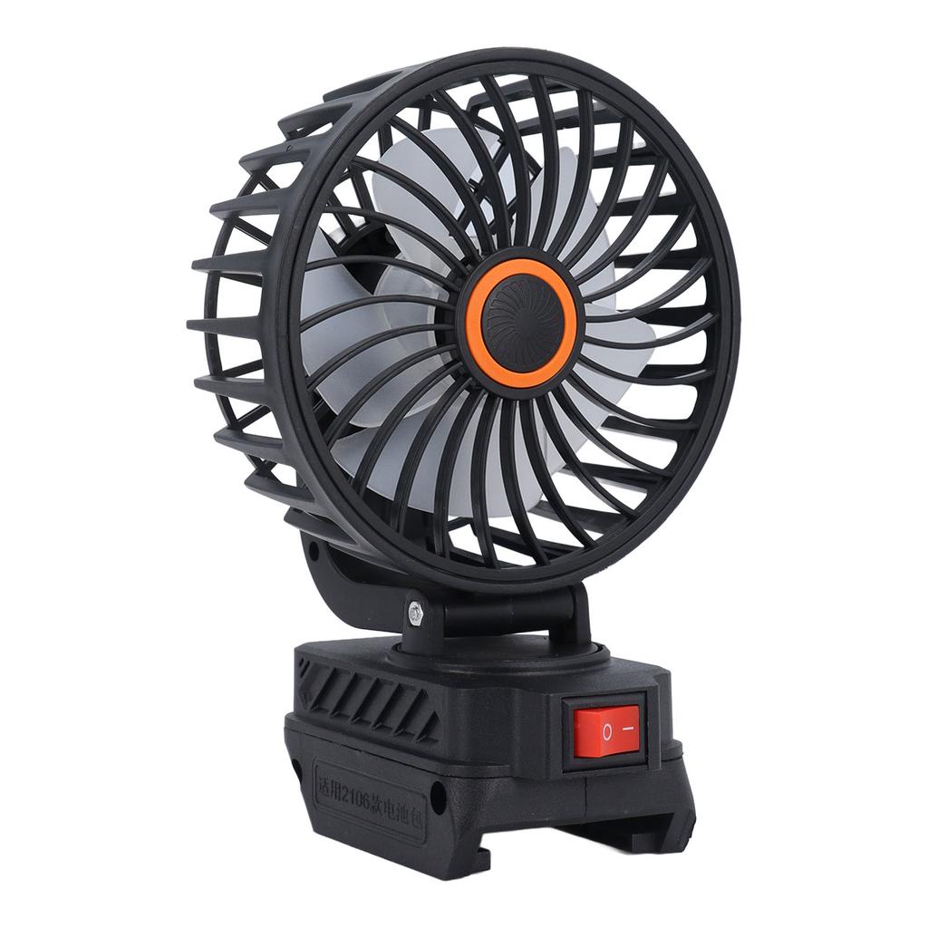 Camping Fan 4 Inch Multifunctional Lithium Battery Operated Portable Outdoor Fan for Dartek 20V