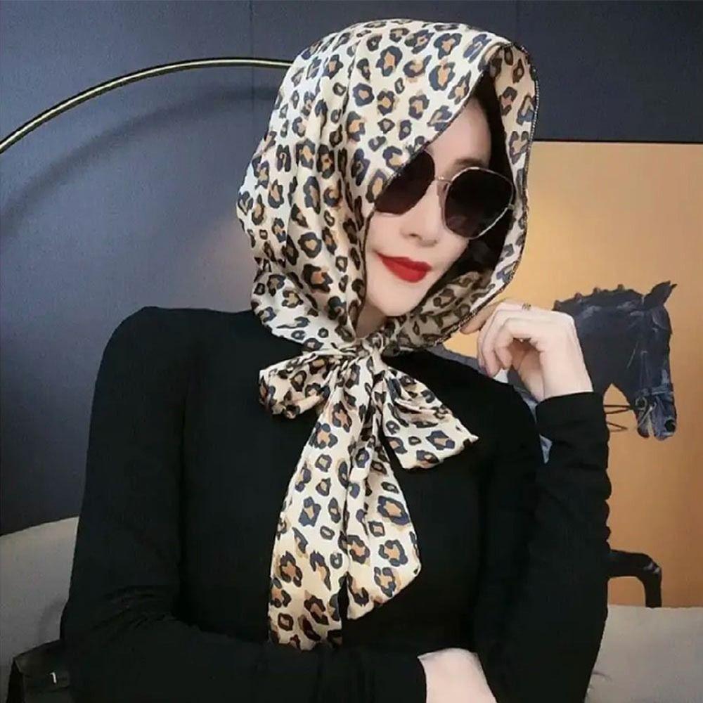 Women Islamic Hat Simulation Silk Muslim Turban Headscarf Baotou Hat Hijab Cap