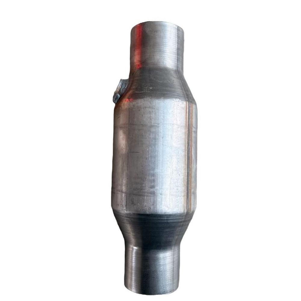 2.5" High Flow Catalytic Converter w/O2 Sensor Port Universal