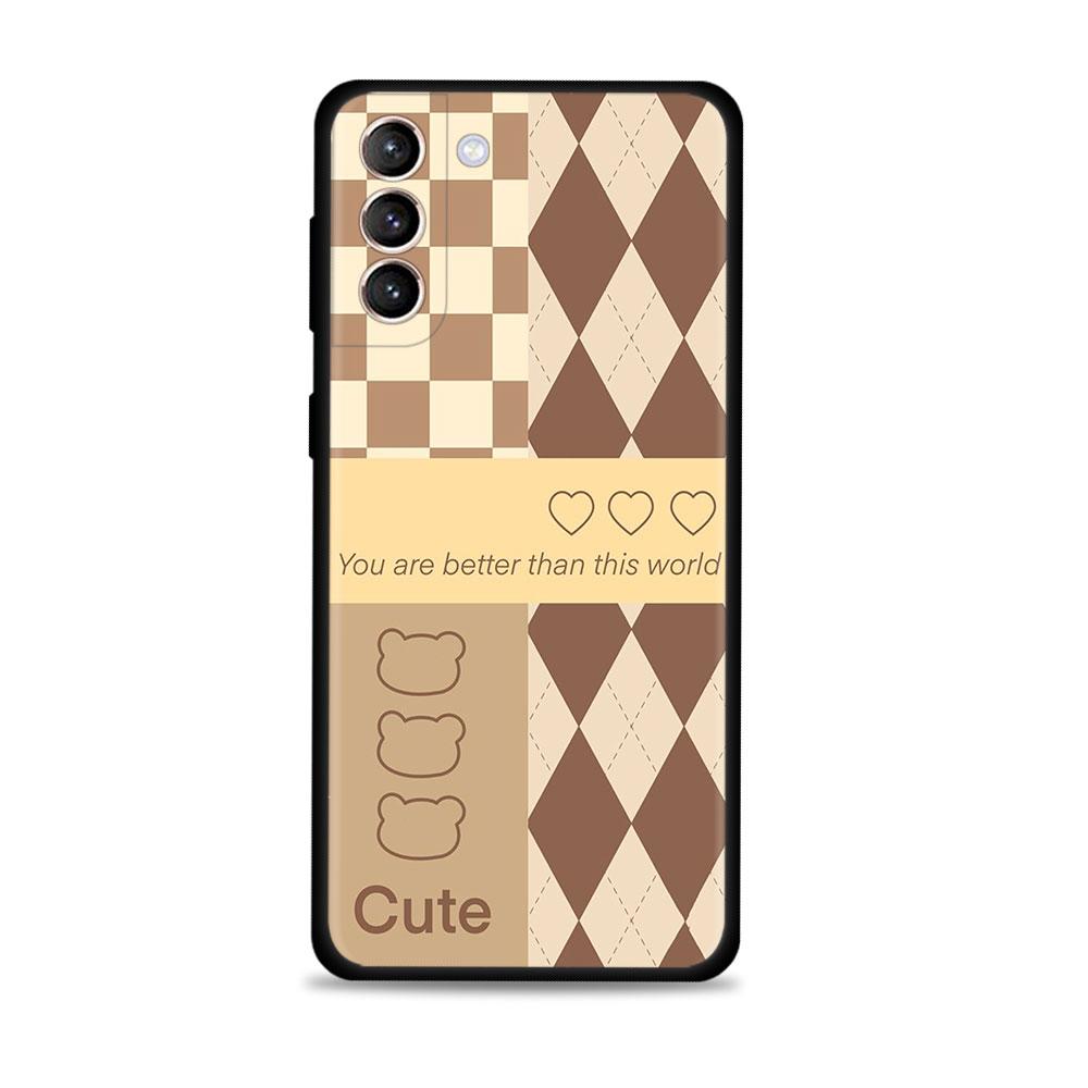 Для Samsung s20 fe Чехол Galaxy s21 ultra s22 s10 s20 s9 s8 plus s22ultra Note 20ultra 10plus Funda Luxury Nice Design Pattern