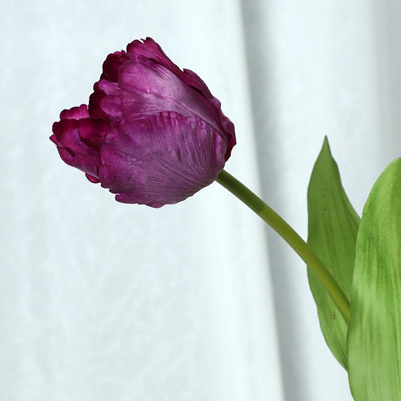 Big branch moisturizing thick multi-layer tulip, home living room decoration simulation flower, fake flower