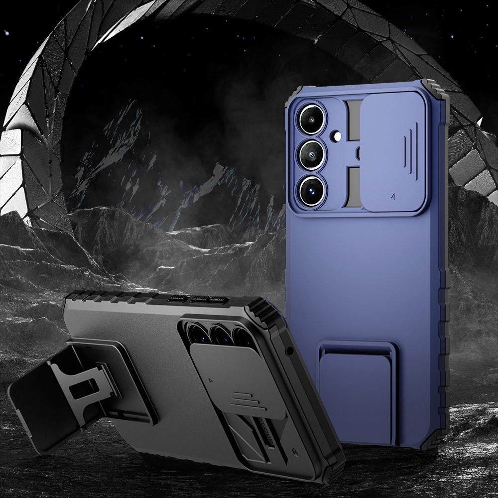 Противоударный бронированный жесткий чехол для Samsung A55 5G A35 A25 161 A15 A05, защита объектива слайд-камеры, чехол для телефона с подставкой для Galaxy A05S A 55 35