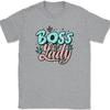 Футболка Boss Lady Смешная Юмор из Офиса Подарок Шутка Новинка Текст Графическая футболка