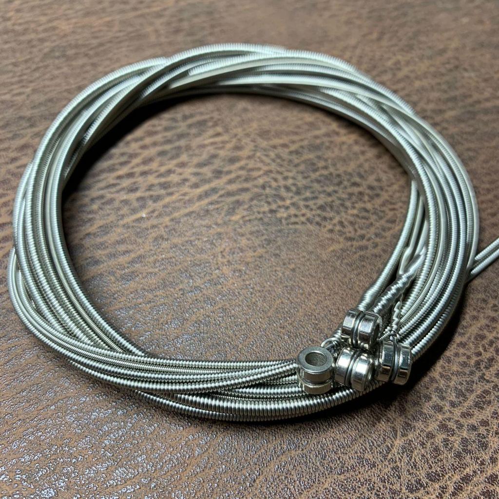 Струны для акустической гитары из фосфорной бронзы - для фолк, классической, электрогитары и бас-гитары, красная медь