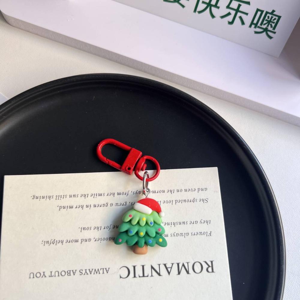 Носки Рождественский Санта Клаус Подвеска Лось Сделай сам Цепочка Подвеска Уникальный Рождественский Полимерный Брелок Подарок