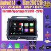 Android 14 Для KIA Sportage 3 2010 - 2016 Автомобильный мультимедийный плеер GPS-навигация 9-дюймовый QLED сенсорный экран Беспроводной Carplay WIFI 4G