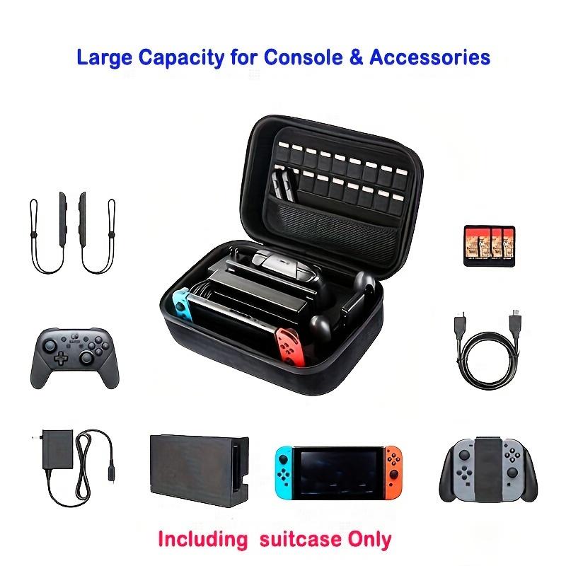 Полный набор аксессуаров для Switch/OLED, сумка для хранения, для консоли Switch, контроллера Pro, аксессуаров, док-станции Switch