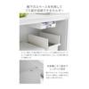 Yamazaki Jitsugyo Kitchen Under Shelf Garbage Bag Holder [Set of 2] Garbage Bags Can Be Quickly Removed with One Hand Space Saving Tower Black 3776 x