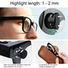 Camera Privacy Cover for Meta Smart Glasses, Signal Friendly Light Dimmable Sticker with Snap And Slide Design, Easy Install Camera Lens Cover