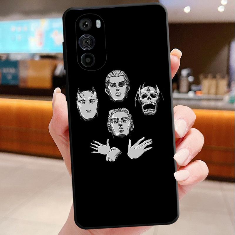 Чехол для телефона Motorola Edge 50 40 Pro 60 50 40 30 Ultra Neo Fusion Moto G85 G72 G53 G54 G84 G13 G32 JoJo's Bizarre Adventure