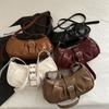 Pu Leather Y2k Shoulder Bag Designer Spicy Girl Handbag Casual Buckle Armpit Bag  Women