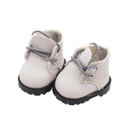 Обувь для кукол Аксессуары Мини ботинки Мартина для 15-сантиметровой куклы Обувь из искусственной кожи Легко надевать Аксессуары для кукольной обуви