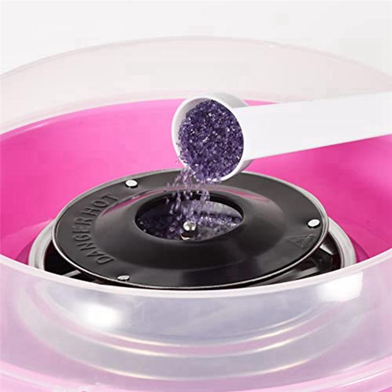 Тренд 2025 года Аппарат для сахарной ваты для детей, Мини-электрический аппарат для сахарной ваты с брызгозащитной пластиной для дома, детской вечеринки