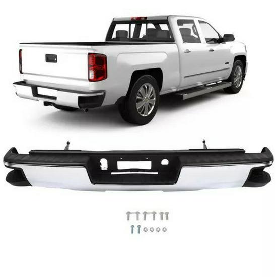 Rear Bumper Without Hole for 2014-2018 Silverado 1500/GMC Sierra 1500 (GM1103182)