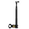 Dropshipping Top Selling PULUZ Motorcycle Bicycle Handlebar Fixture Mount Camera Bracket Adapter with Monopod Stand