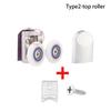 Hardware Sliding Bathroom Wheel Runners Shower Door Rollers Replacement Double-Wheel