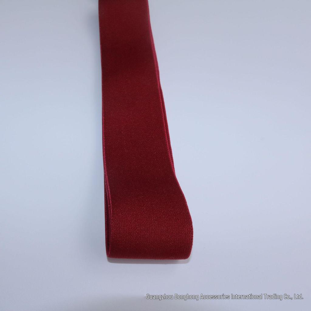High-Elastic Polyester Imitation Nylon Band for Waistbands and Skirts