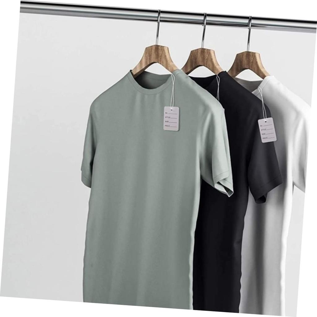 NUOLUX 1000-Piece Clothing Hanging Tag, Easy to Use and Versatile, Slip-On, Pre-Inscribed