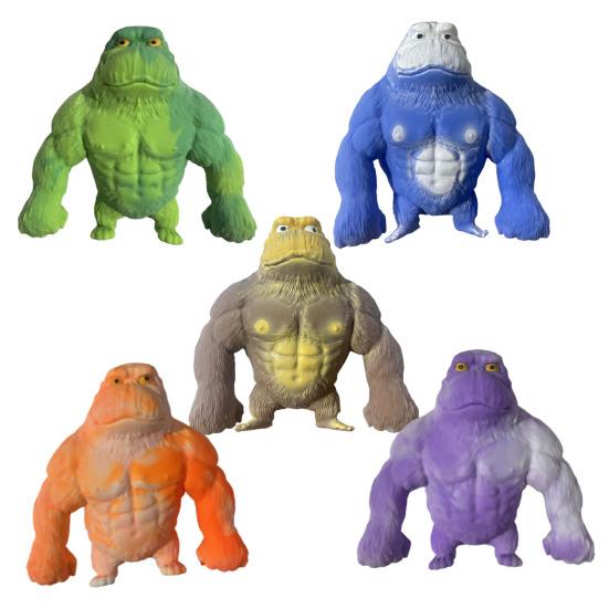 Simulation Gorilla Squeeze Toy Anxiety Stress Relief Monkey Pinch Sensory Toy Kids