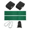 Tree Swing Hanging Kit 1000kg Bearing Carabiner Hook Strap Set for Outdoor Porch Camping