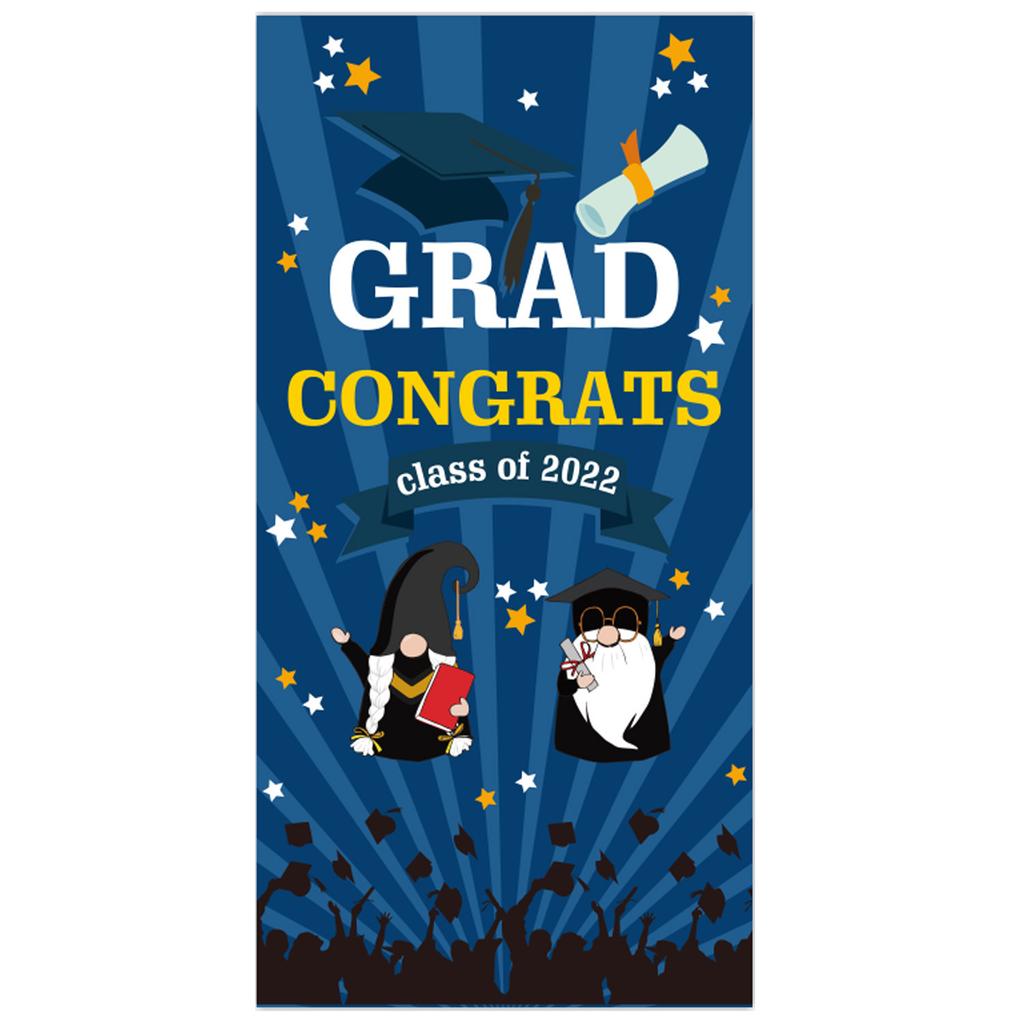 Graduation Season Decorative Vertical Poster Class Of Graduation Courtyard Decoration Party Banner Customization
