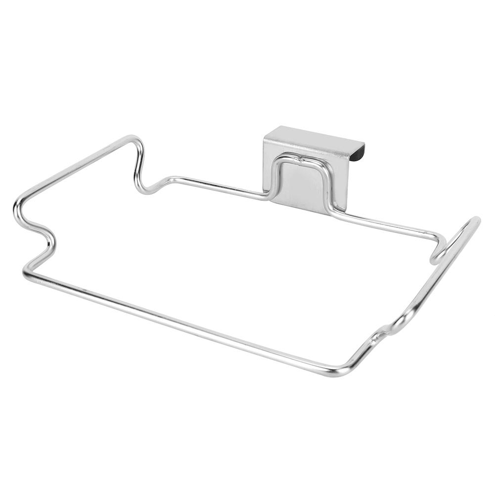 Кухонный подвесной органайзер из нержавеющей стали для хранения полотенец, мусора и других кухонных принадлежностей