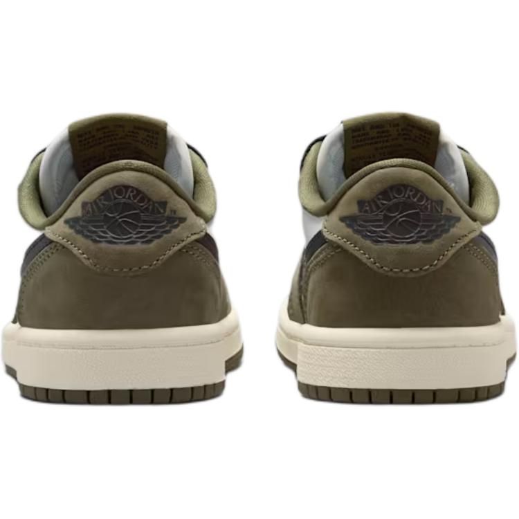 Jordan Кроссовки Air Jordan 1 Low White Green для детей HQ6996-200