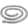 9MM Wide Curb Chain Man Necklace Polished Stainless Steel 50/60/70CM Long Men's Keel Chains Necklaces Choker Wholesale Items