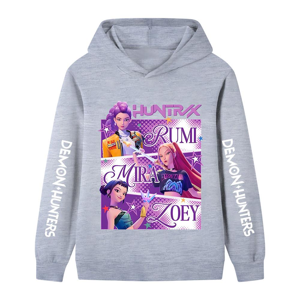 B1199XX Детская толстовка с длинными рукавами и принтом Kpop Rumi Zoey Mira Huntrix