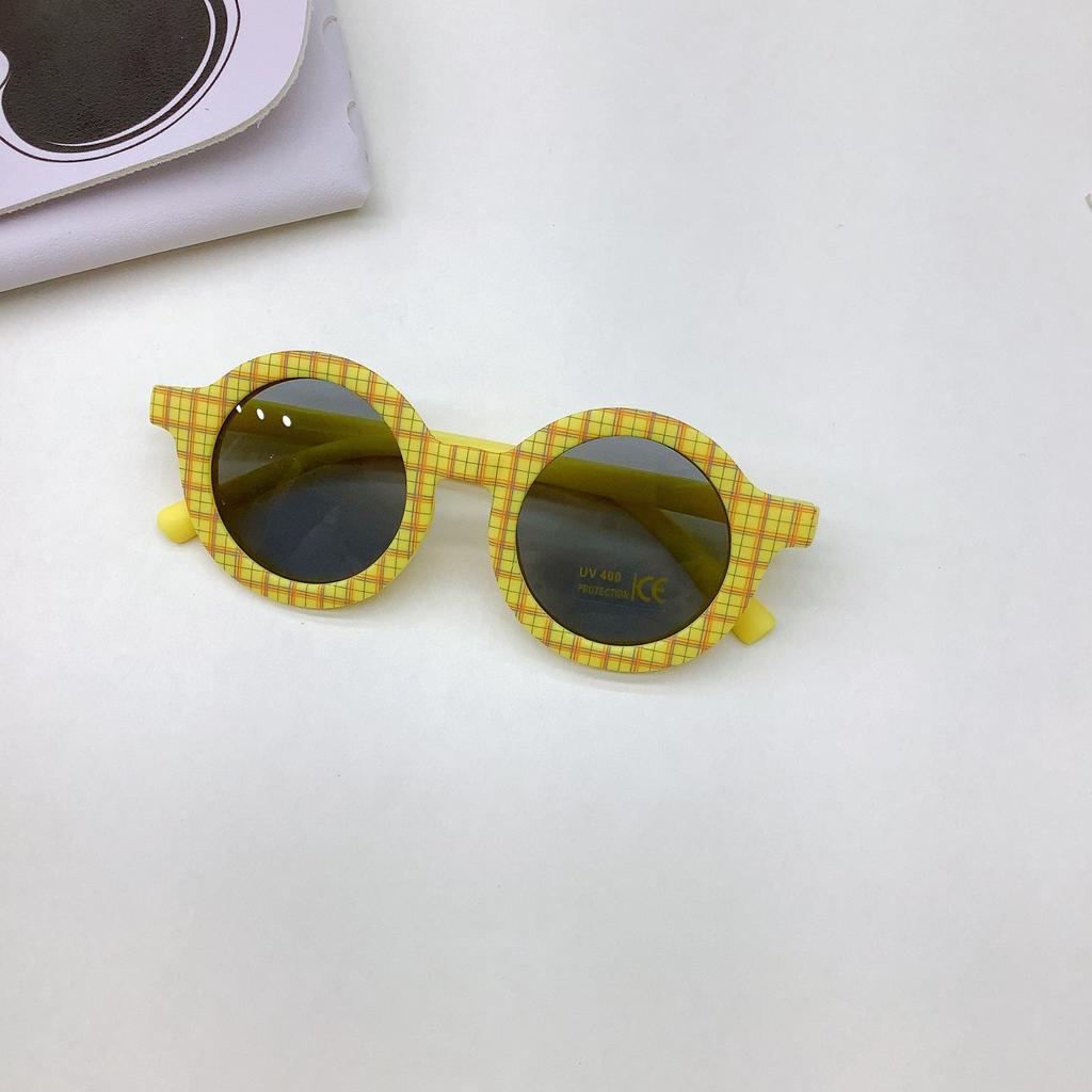 Модные детские солнцезащитные очки с защитой от ультрафиолета, затеняющие вогнутые детские солнцезащитные очки