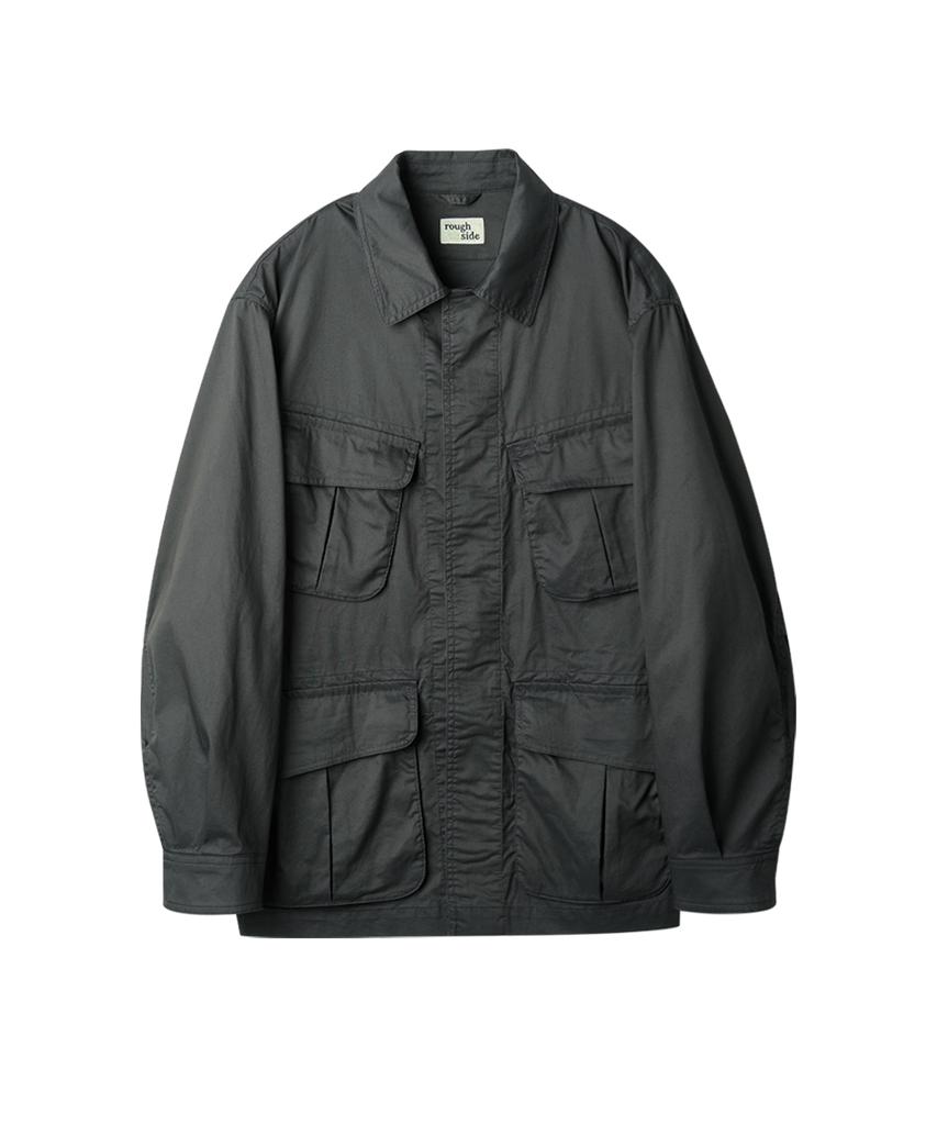 Roughside Fatigue Jacket Charcoal