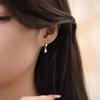 Temperament Small Earrings Design Sense Of Female Fashion Su Small Earrings Daily Simple Flash Diamond Star Ear Buckle Personality
