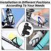 Elastic Strap Bicycle Water Bottle Cage Adapter Silicone Water Bottle Mount  Seatpost Mount